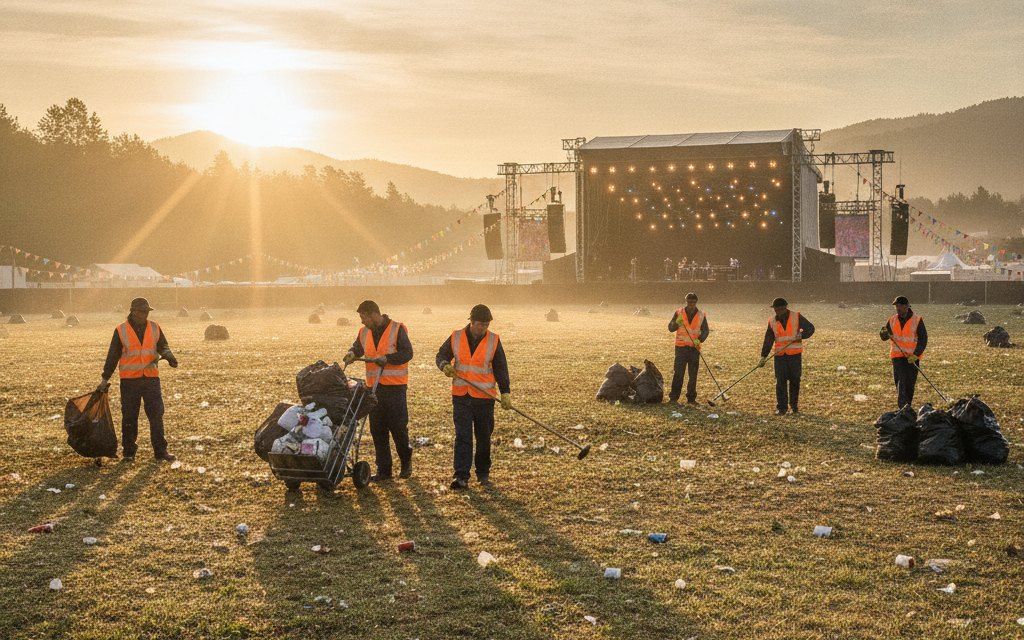 Festivalreinigung
