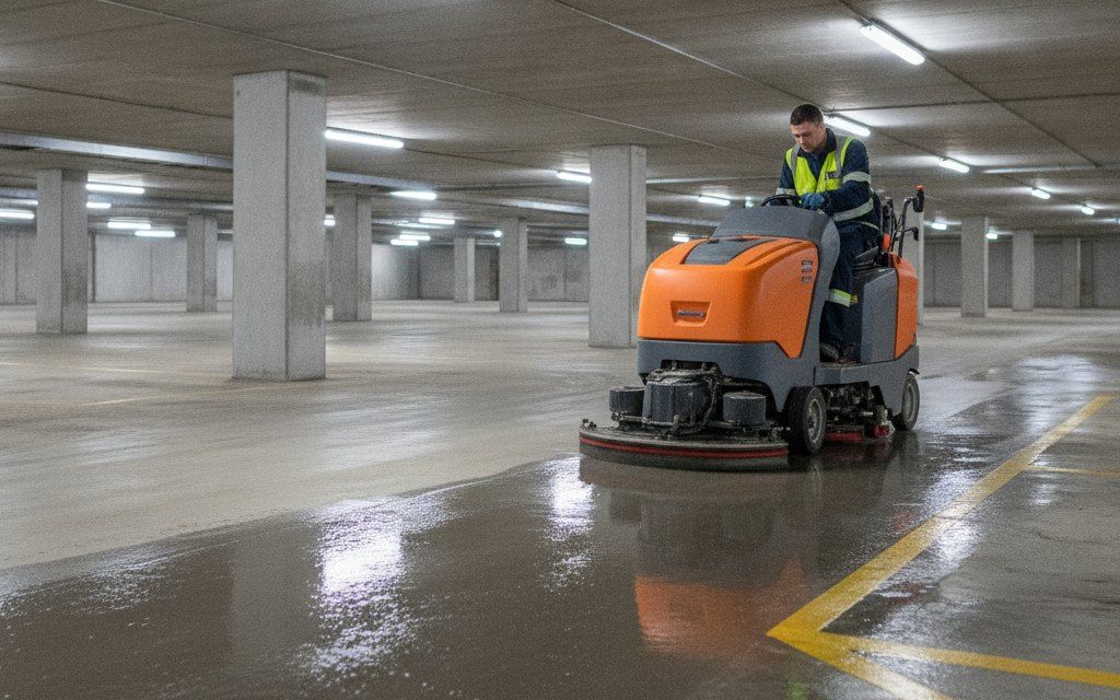 Garagenreinigung